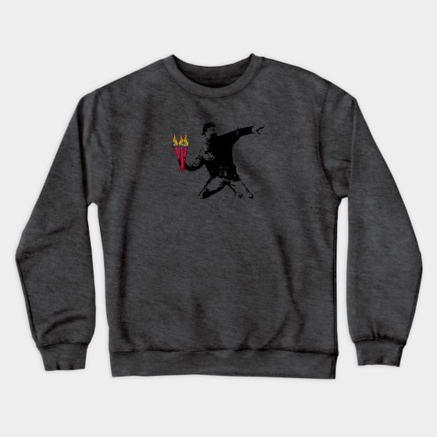 BANKSY Crewneck Sweatshirt by Firethreadz